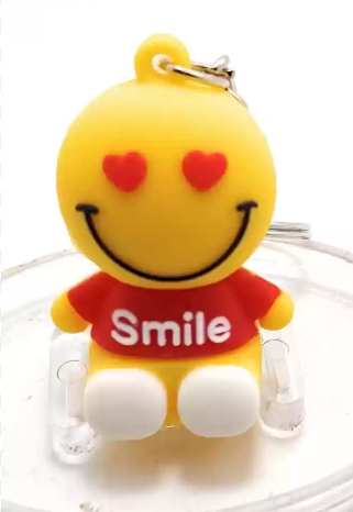 Mini Emoticon rubber pvc Keychain filling machine